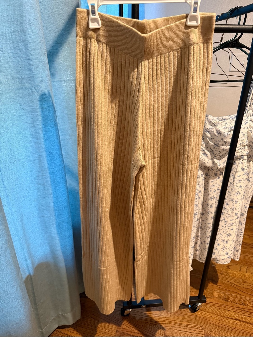 white birch Ribbed Knit bottoms